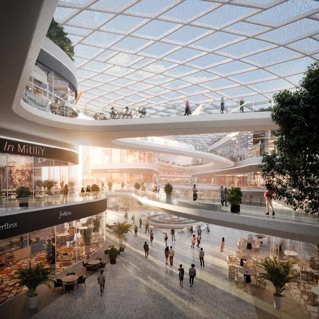 Community mall at Azizi Florence