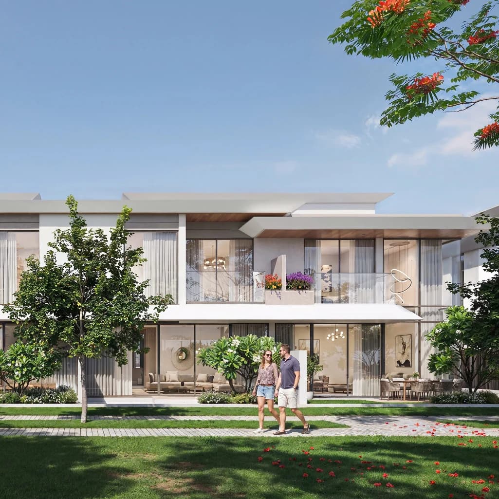 4-Bedroom Townhouse exterior at Azizi Florence